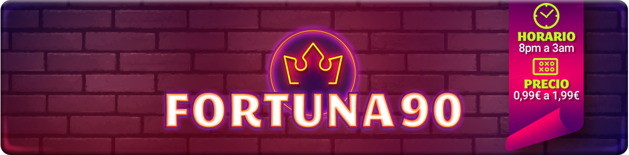 FORTUNA 90 SALA DE BINGO ONLINE